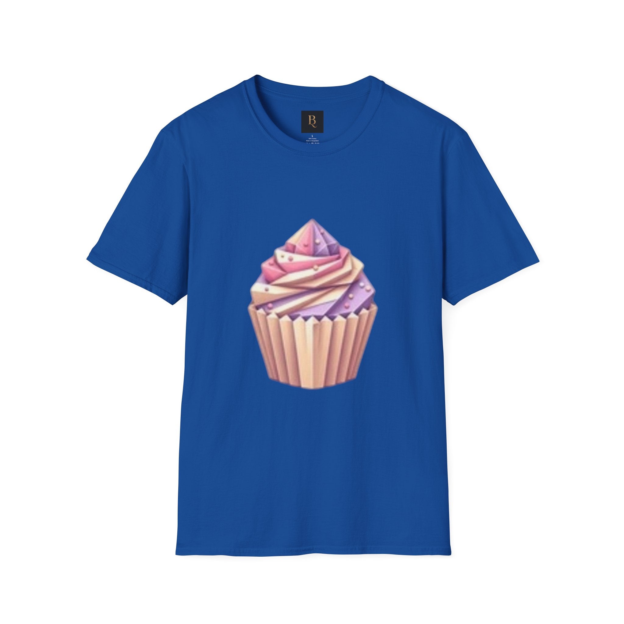 Cupcake Graphic Unisex Softstyle T-Shirt, Cute Dessert Tee, Birthday Gift, Foodie Apparel, Sweet Treat Lover Shirt